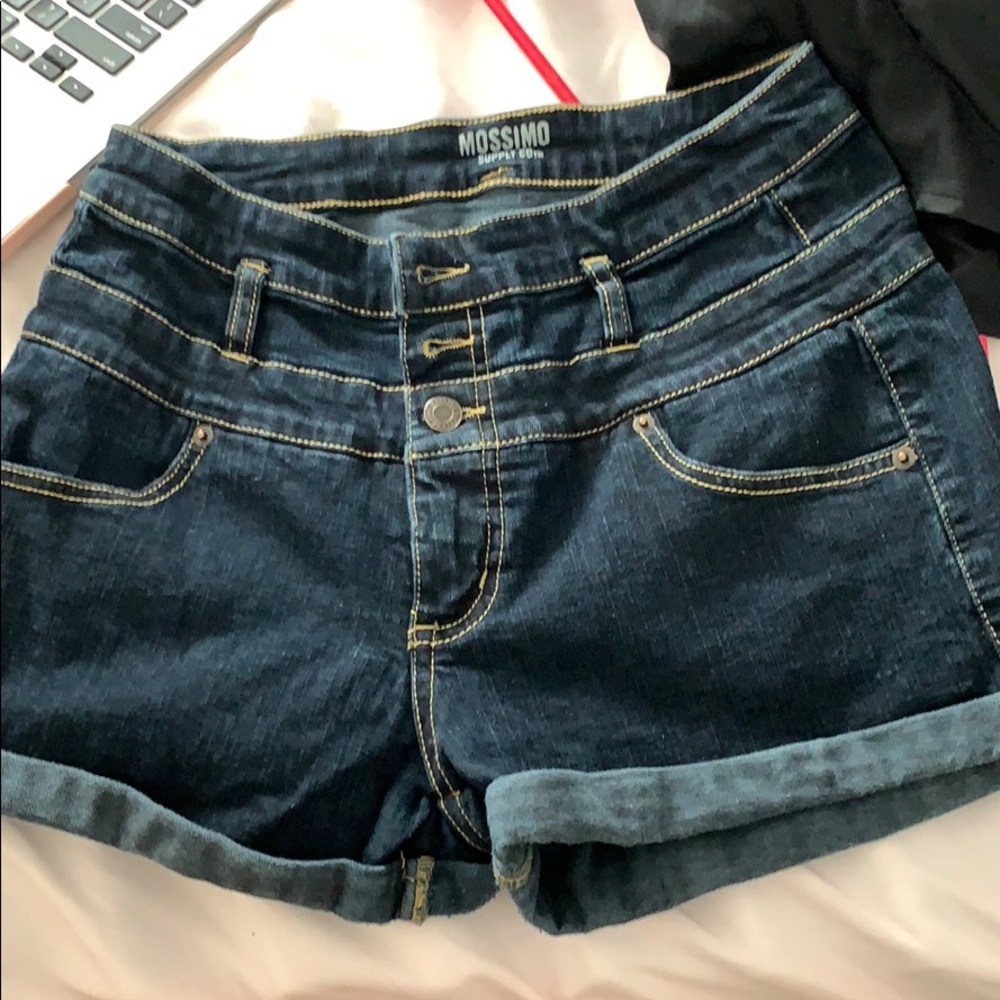 High waisted shorts